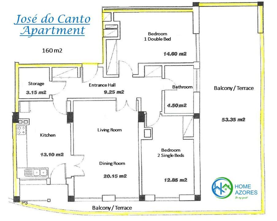 Home Azores - Jose Do Canto Apartment Ponta Delgada Exteriör bild